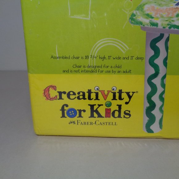 Creativity For Kids New CHAIR ART KIT / Craft Kit / Faber-Castell - Picture 3 of 16